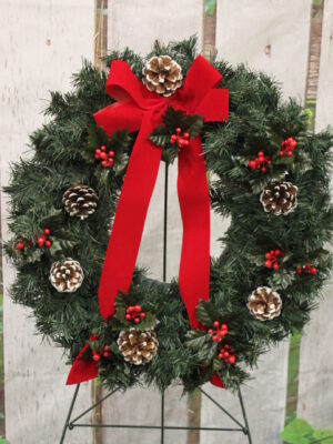 18" Pine Wreath