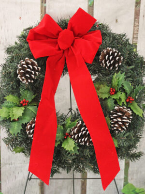 24" Pine Wreath